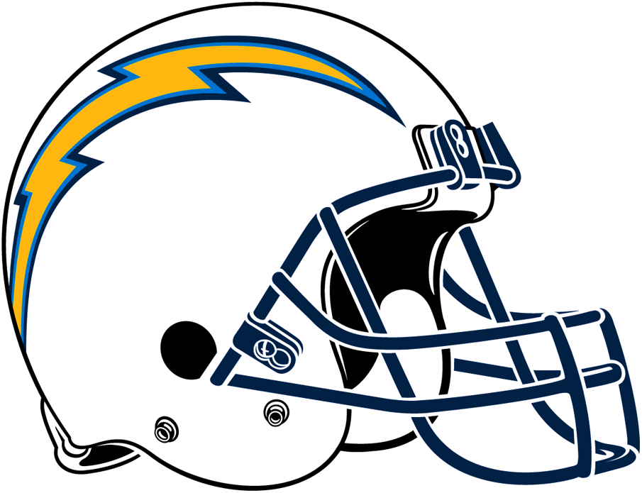 Los Angeles Chargers 2017-Pres Helmet iron on transfers for fabric